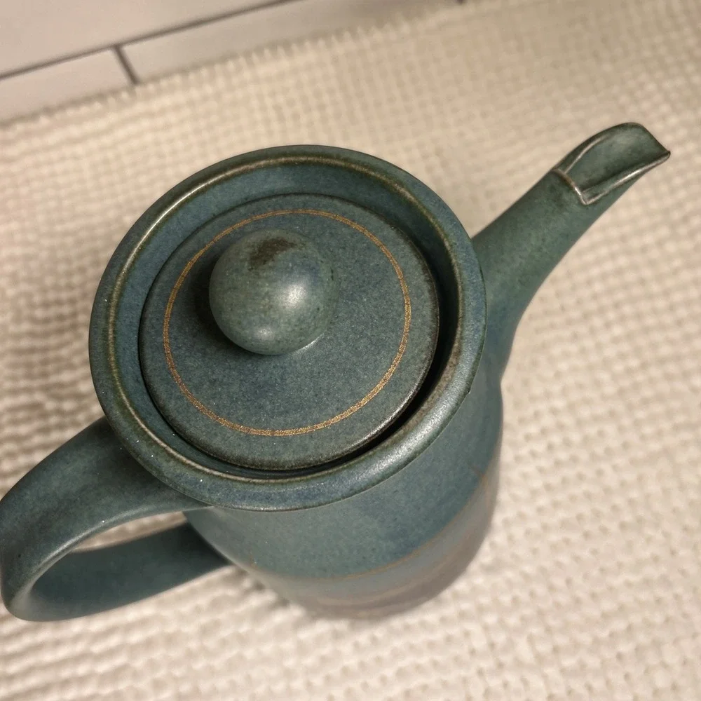 Handmade Pottery Teapot by Paul Laird Green 8